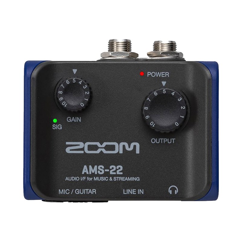 Zoom AMS-22 2 Channel Audio Interface for Music & Streaming